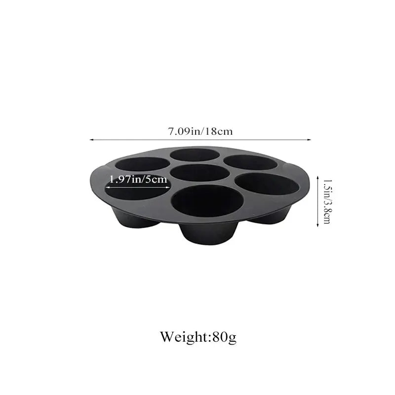 Airfryer Silicone Muffin Pan for Kitchen