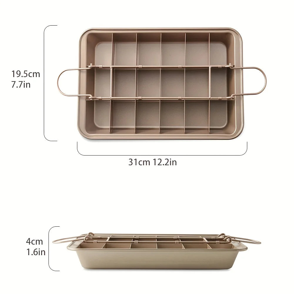 Non-Stick Square Muffin Pan for Blondies