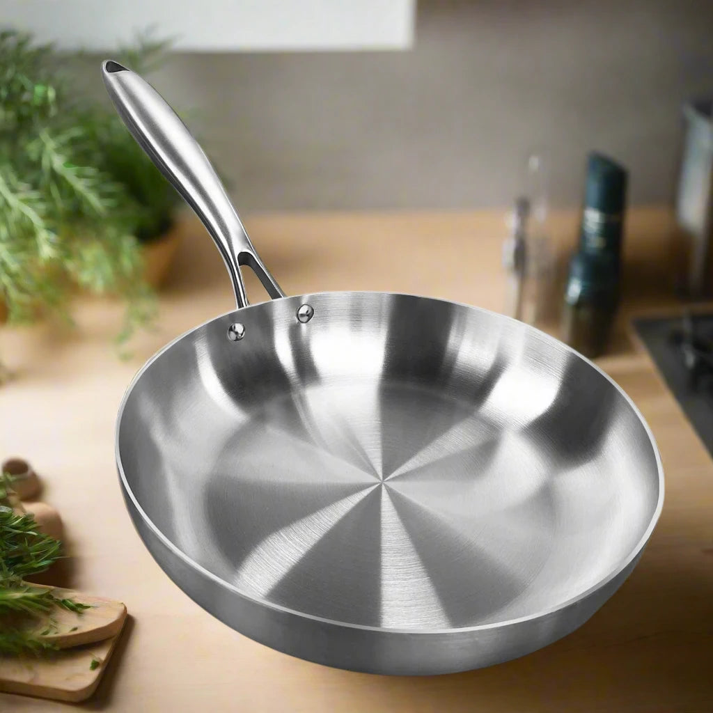 Non-stick Stainless Steel Frying Pan Cookware