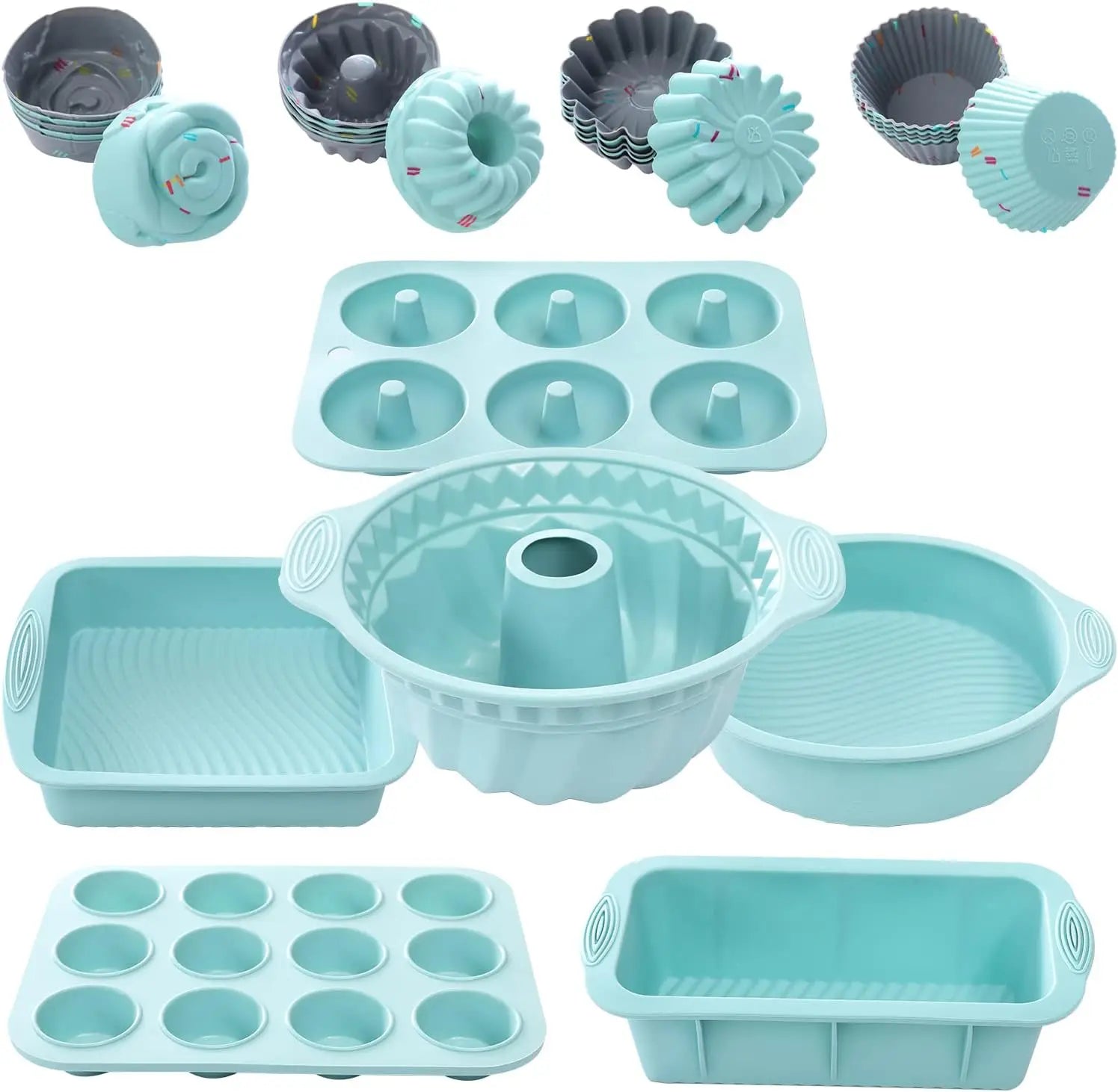 3D Silicone Cake Mold Decorating Bakeware Tool